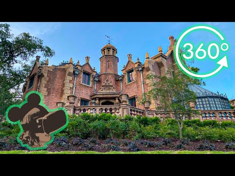 360º Ride on The Haunted Mansion at Magic Kingdom