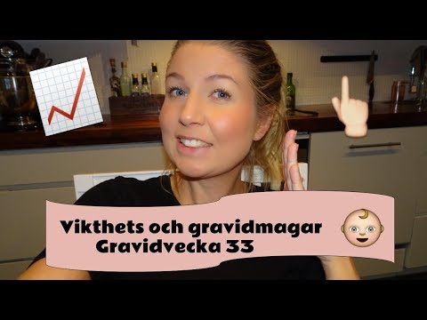 Vikthets och gravidmagar | Gravid vecka för vecka 33