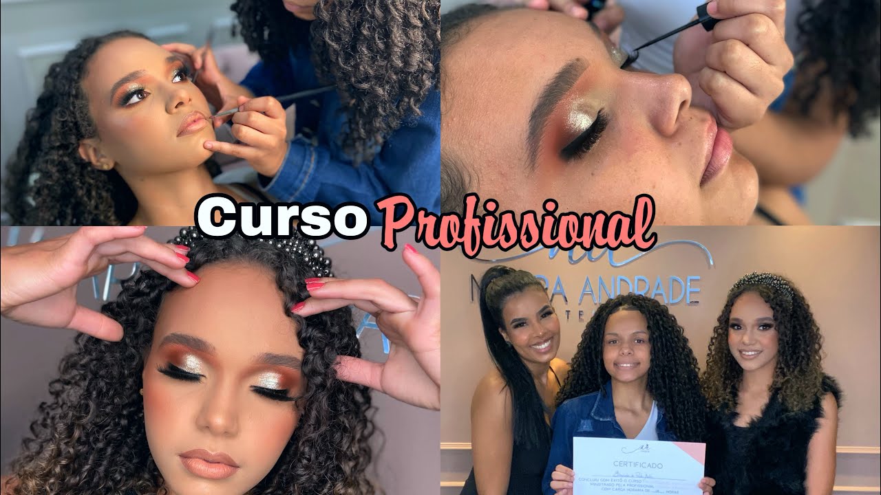 CURSO PROFISSIONAL DE MAQUIAGEM PRESENCIAL- maquiador iniciante, curso de aperfeiçoamento, 2022