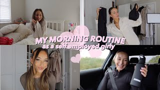 my morning routine💕 as a self employed 22 year old girly✨