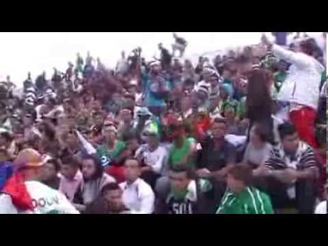 RCR relizane déplacement a mosta ambiance au stade et cortège (RCR-WAM) 2013