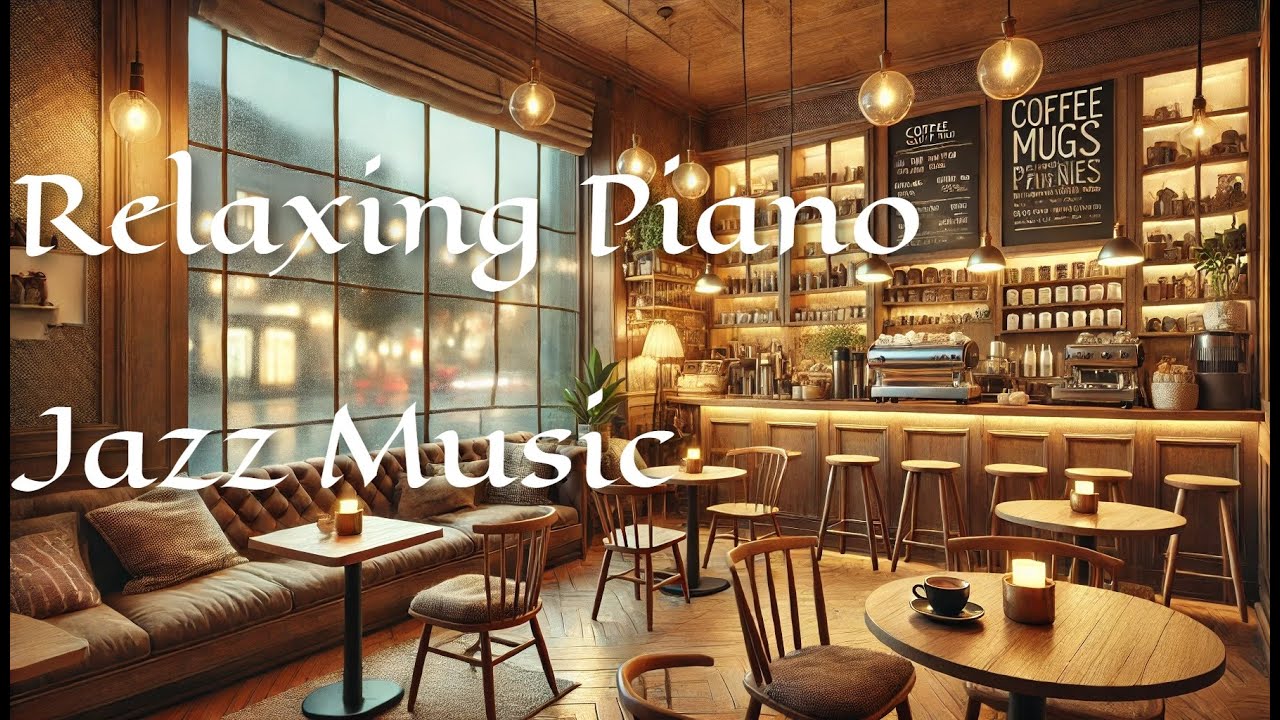 Smooth Piano Jazz with Warm Bass   Relaxing Music for Cafes, Study & Reflection