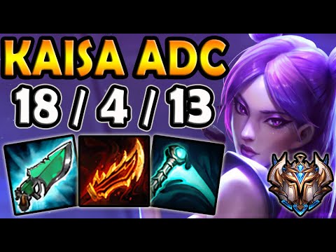 KAISA ADC VS YASUO [ TRIPLE KILL ] - NA Challenger ✅ 10.22 ✅