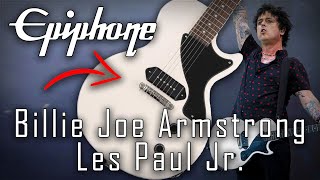 Video thumbnail for Epiphone Billie Joe Armstrong Signature Les Paul Jr. by ZIMM'S GUITARS