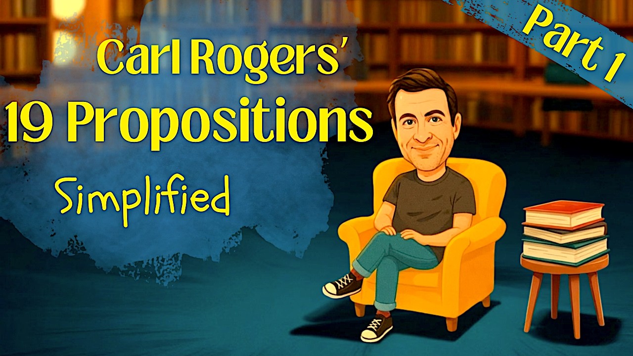 Carl Rogers Theory of Personality & Behaviour - 19 Propositions Explained - Part 1