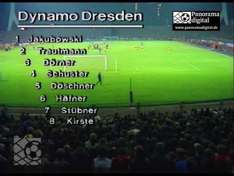 Erinnert Ihr Euch noch? Dynamo Dresden im Europapokal: Saison 1984/85 Aufstellung gegen den FC Metz