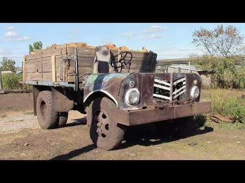 Самодельный грузовик с двигателем от трактора Т 40