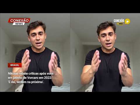 Vídeo: Nikolas rebate críticas após voos em jatinho de Vorcaro em 2022: ‘E daí, tentem na próxima’.