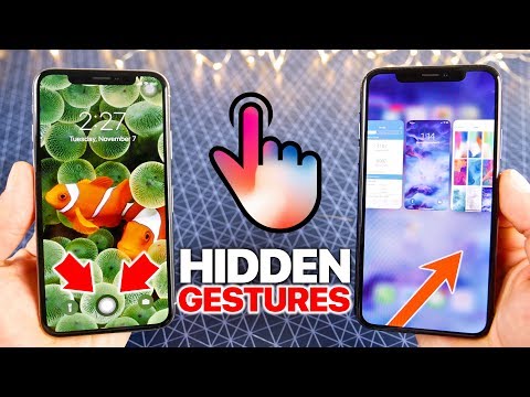 iPhone X Hidden Gestures + Tips & Tricks!