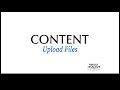 Content Upload Files In D2L