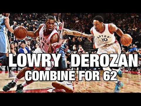 Kyle Lowry and DeMar DeRozan Put Up 62 Points on Halloween