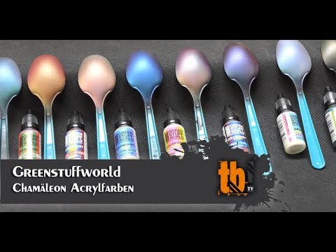Greenstuffworld - Chamäleon Acrylfarben / Colorshift Metal