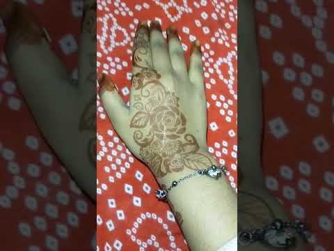 PEELINGS #floral#mehandi#flower#design#attractive