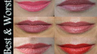 Best & Worst ~ Lipstick Testing for Mature Lips