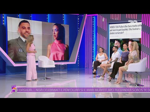 Sara Hoxha & Erik Fullani në një lidhje dashurie? “Pas intervistës së Ledrit…” - Ftesë në 5