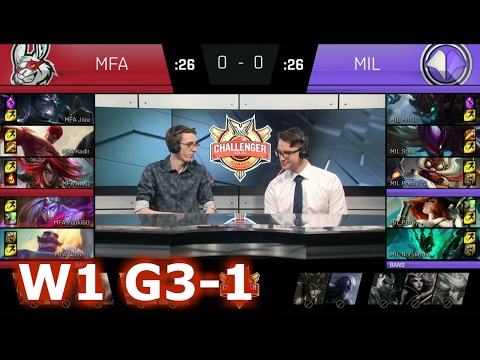 Misfits Academy vs Millenium | Game 1 S7 EUCS Spring 2017 Week 1 | MSF vs MIL G1 1080p