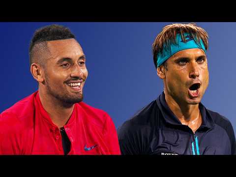 Wenn Talent harte Arbeit vor sich hat ● Der vergessene Kampf Kyrgios gegen Ferrer (2160p 4K)