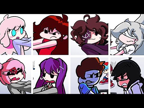 Confronting Yourself V2 but everytime it is the Opponent turn the mod changes   Friday Night Funkin'