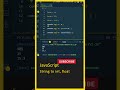 JavaScript Tutorial For Beginners Variables String To Intfloat JavaScript Tutorial In Telugu JS