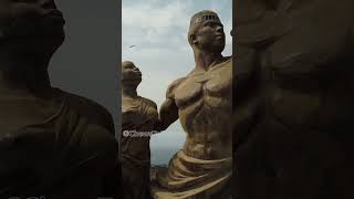 Biggest statue in Africa #blackhistorymonth #dakar #senegal #africa #blacktravel #dji #dronelife