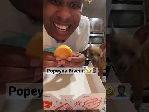 Popeyes Dry Ass Biscuits 🤣🤦🏾♂️🐶