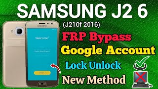 Samsung J2 6 (J210f) | FRP Bypass | Google Account Unlock | Android 6.0.1 | Without Pc | New Trick.