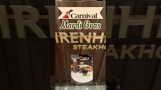 Carnival Mardi Gras Steakhouse 555 Full Review