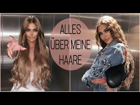 ALLES ÜBER MEINE HAARE Q&A | NessaRose