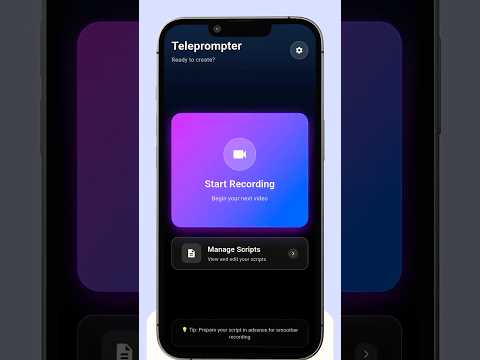Teleprompter Free ScriptReader