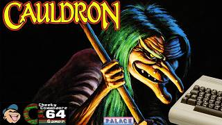 CAULDRON – Commodore 64 (1985) | Witchy Platformer with Frantic Flight Sequences