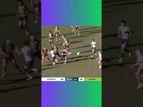 Kayliss Fatialofa (Otara) 3 tries for NZ Warriors in NSW Cup #KiwiNRL