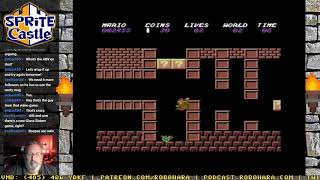 Sprite Castle Plays Super Mario Bros. (Commodore 64)
