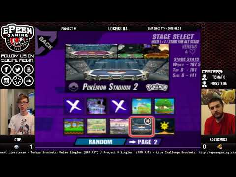 Smash @ TTH - Qtip (Metaknight) Vs. Kossismoss (Wario) - Project M (Losers R4)