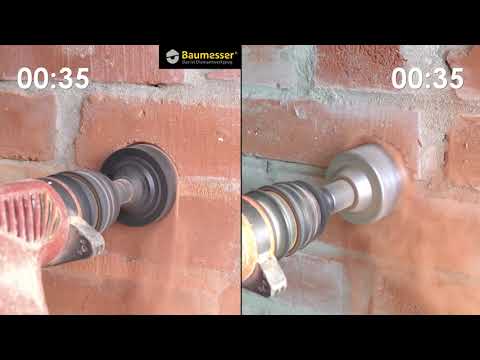 Dosensenker Dosenbohrer Universal Ø 82 mm Ziegel Gasbeton Beton M16