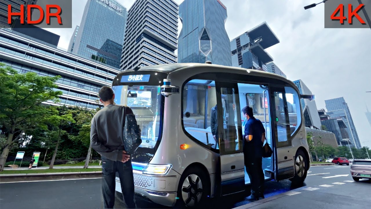 Guangzhou autonomous driving bus experience: My first time in a self-driving car