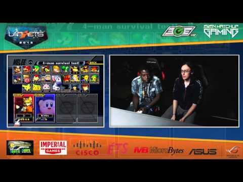LAN ETS 2016 - EMG | Weon-X (Fox) vs Chester01 (Fox, Marth) - SSBM Singles Losers Quarters