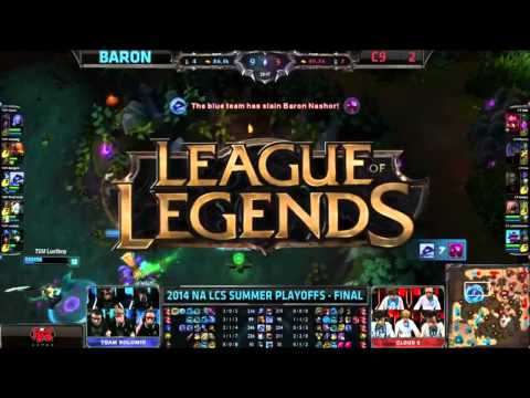 C9 vs TSM Playoff Final Highlights Game 4 S4 NA LCS Summer 2014 Playoffs Cloud 9 vs Team Solomid G4