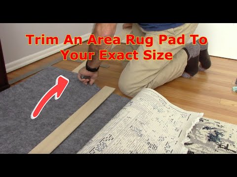 YouTube video about: What size rug pad for 7x10 rug?