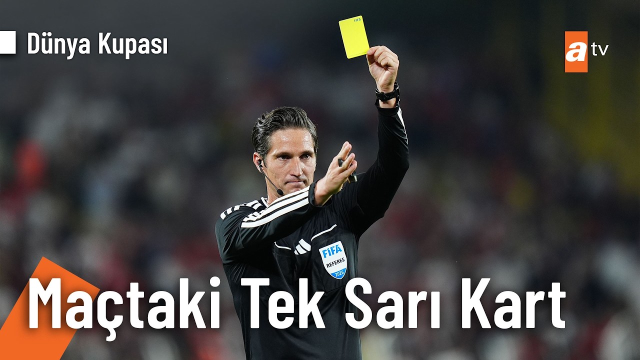 Fetai sarı kart gördü - Türkiye 4 - 0 Kuzey Makedonya