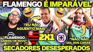 VAMOS RIR ! REAÇÕES DOS ANTIS e SECADORES ! FLAMENGO 2 X 1 CRUZ AZUL ! “FLAMENGO É IMPARÁVEL”