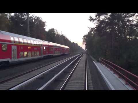 S-Bahn Berlin - Führerstandsmitfahrt S7 Ostbahnhof  - Potsdam Hbf (Br 481)[HD 1080p]