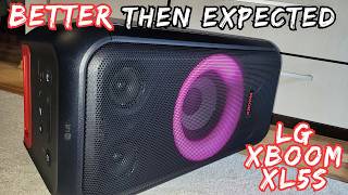 Video thumbnail for At 200USD the LG Xboom XL5S is IMPRESSIVE! by AudioTribe
