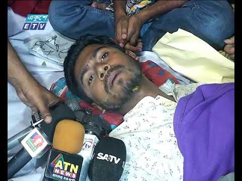 উপাচার্যর বাসভবনের সামনে অবস্থান কর্মসূচী