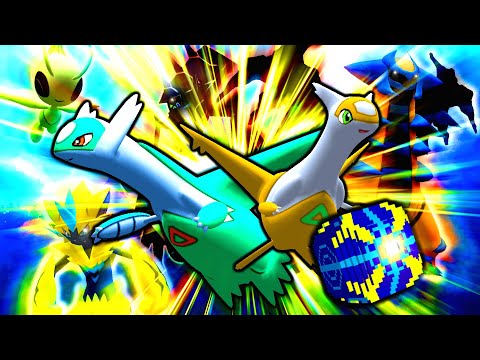 LEGENDARY LUCKY BLOCK BATTLE BONANZA! (Minecraft Pokemon Mod)