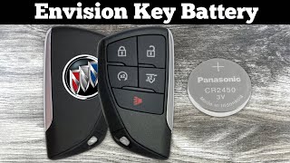2021 - 2024 Buick Envision Key Fob Battery Replacement - How To Change Or Replace Remote Batteries