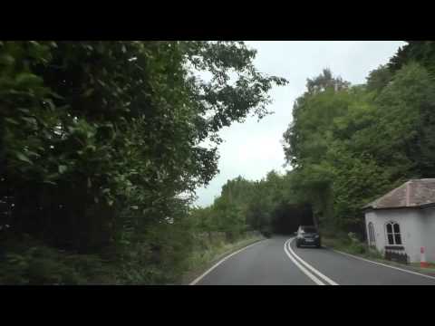 Driving On The A449 From Ledbury To Malvern, England Friday, 12th September 2014