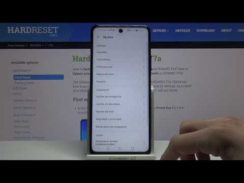 Cómo borrar el historial de HUAWEI Y7a - navegador HUAWEI