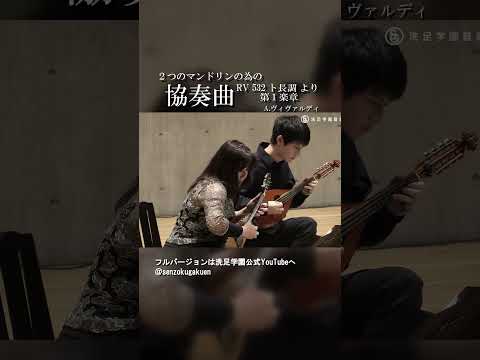 ２つのマンドリンの為の協奏曲 RV 532 ト長調 より 第１楽章
