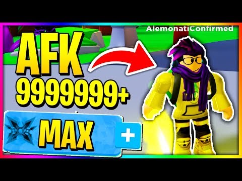 How To Get Ninjitsu FAST AFK! ⚡ (Roblox Ninja Legends INSTANT NINJUTSU!)