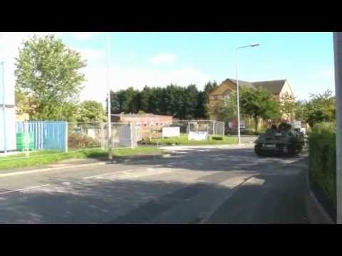 CVRT cvr(t) Striker FV102 Tank Swingfire - Aston Fields Misfiring Aug 2010